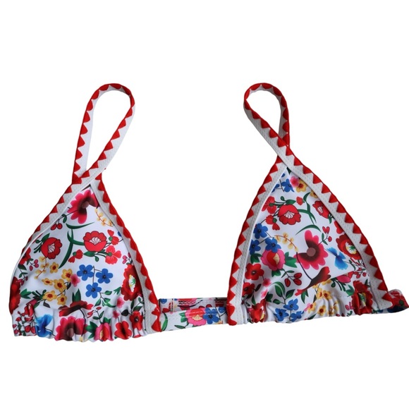 Floral European Style Bikini Set M Women’s Bohemian Triangle Padded Bikini - Picture 5 of 12